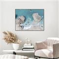 Picture of Rocky shore _GroupedProduct_Rectangle_Landscape_Photography _GroupedProduct_Rectangle_Landscape_Canvas_Framed_