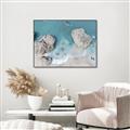 Picture of Rocky shore _GroupedProduct_Rectangle_Landscape_Photography _GroupedProduct_Rectangle_Landscape_Canvas_Framed_