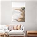 Picture of Main Beach in Corona del Mar _GroupedProduct_Rectangle_Portrait_Photography _GroupedProduct_Rectangle_Portrait_Canvas_Framed_