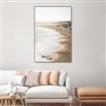 Picture of Main Beach in Corona del Mar _GroupedProduct_Rectangle_Portrait_Photography _GroupedProduct_Rectangle_Portrait_Canvas_Framed_