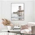 Picture of Waves in the Pacific Ocean _GroupedProduct_Rectangle_Portrait_Photography _GroupedProduct_Rectangle_Portrait_Canvas_Framed_