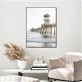 Picture of Waves in the Pacific Ocean _GroupedProduct_Rectangle_Portrait_Photography _GroupedProduct_Rectangle_Portrait_Canvas_Framed_