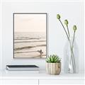 Picture of Surfer on the beach _GroupedProduct_Rectangle_Portrait_Photography _GroupedProduct_Rectangle_Portrait_Canvas_Framed_