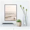 Picture of Surfer on the beach _GroupedProduct_Rectangle_Portrait_Photography _GroupedProduct_Rectangle_Portrait_Canvas_Framed_