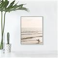 Picture of Surfer on the beach _GroupedProduct_Rectangle_Portrait_Photography _GroupedProduct_Rectangle_Portrait_Canvas_Framed_