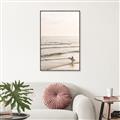 Picture of Surfer on the beach _GroupedProduct_Rectangle_Portrait_Photography _GroupedProduct_Rectangle_Portrait_Canvas_Framed_