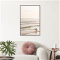 Picture of Surfer on the beach _GroupedProduct_Rectangle_Portrait_Photography _GroupedProduct_Rectangle_Portrait_Canvas_Framed_