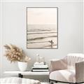 Picture of Surfer on the beach _GroupedProduct_Rectangle_Portrait_Photography _GroupedProduct_Rectangle_Portrait_Canvas_Framed_