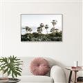 Picture of Palms Above the Sea _GroupedProduct_Rectangle_Landscape_Photography _GroupedProduct_Rectangle_Landscape_Canvas_Framed_