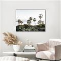 Picture of Palms Above the Sea _GroupedProduct_Rectangle_Landscape_Photography _GroupedProduct_Rectangle_Landscape_Canvas_Framed_