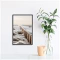 Picture of Rocks wood Sea _GroupedProduct_Rectangle_Portrait_Photography _GroupedProduct_Rectangle_Portrait_Canvas_Framed_