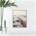 Picture of Rocks wood Sea _GroupedProduct_Rectangle_Portrait_Photography _GroupedProduct_Rectangle_Portrait_Canvas_Framed_