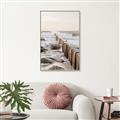 Picture of Rocks wood Sea _GroupedProduct_Rectangle_Portrait_Photography _GroupedProduct_Rectangle_Portrait_Canvas_Framed_