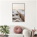 Picture of Rocks wood Sea _GroupedProduct_Rectangle_Portrait_Photography _GroupedProduct_Rectangle_Portrait_Canvas_Framed_