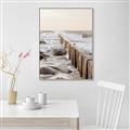 Picture of Rocks wood Sea _GroupedProduct_Rectangle_Portrait_Photography _GroupedProduct_Rectangle_Portrait_Canvas_Framed_