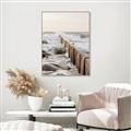 Picture of Rocks wood Sea _GroupedProduct_Rectangle_Portrait_Photography _GroupedProduct_Rectangle_Portrait_Canvas_Framed_