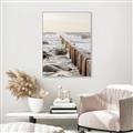 Picture of Rocks wood Sea _GroupedProduct_Rectangle_Portrait_Photography _GroupedProduct_Rectangle_Portrait_Canvas_Framed_