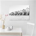 Picture of Beach Houses _GroupedProduct_Rectangle_Landscape_Photography _GroupedProduct_Rectangle_Landscape_Unframed_Print_Only_
