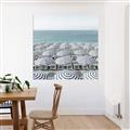 Picture of Seaside Umbrellas  _GroupedProduct_Square_Photography _GroupedProduct_Square_Unframed_Print_Only_