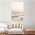 Picture of Surfer on the beach _GroupedProduct_Rectangle_Portrait_Photography _GroupedProduct_Rectangle_Portrait_Unframed_Print_Only_