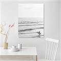 Picture of Surfer on the beach _GroupedProduct_Rectangle_Portrait_Photography _GroupedProduct_Rectangle_Portrait_Unframed_Print_Only_