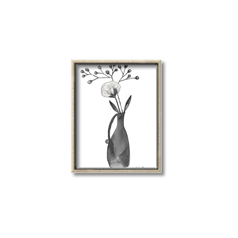 Picture of Solitary Flower _GroupedProduct_Rectangle_Portrait_Canvas_Framed_