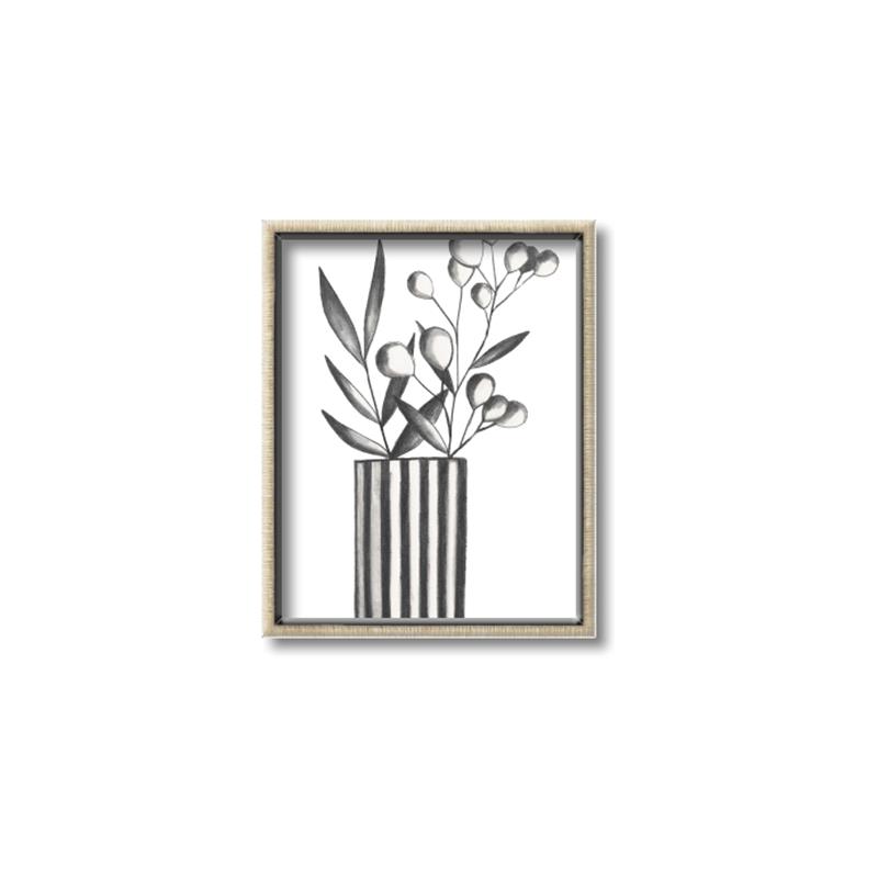 Picture of Striped Vase _GroupedProduct_Rectangle_Portrait_Canvas_Framed_