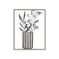 Picture of Striped Vase _GroupedProduct_Rectangle_Portrait_Canvas_Framed_