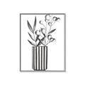 Picture of Striped Vase _GroupedProduct_Rectangle_Portrait_Canvas_Framed_