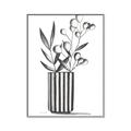 Picture of Striped Vase _GroupedProduct_Rectangle_Portrait_Canvas_Framed_