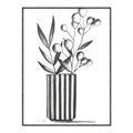 Picture of Striped Vase _GroupedProduct_Rectangle_Portrait_Canvas_Framed_
