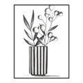 Picture of Striped Vase _GroupedProduct_Rectangle_Portrait_Canvas_Framed_