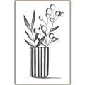 Picture of Striped Vase _GroupedProduct_Rectangle_Portrait_Canvas_Framed_