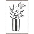 Picture of Striped Vase _GroupedProduct_Rectangle_Portrait_Canvas_Framed_