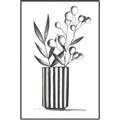 Picture of Striped Vase _GroupedProduct_Rectangle_Portrait_Canvas_Framed_