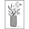 Picture of Striped Vase _GroupedProduct_Rectangle_Portrait_Canvas_Framed_