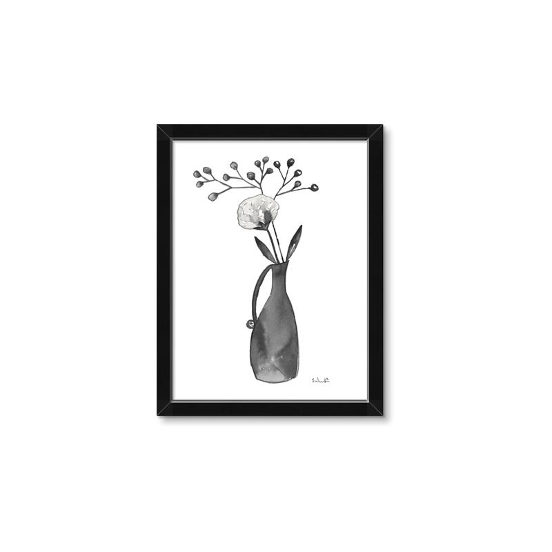 Picture of Solitary Flower _GroupedProduct_Rectangle_Portrait_Framed_Matted_