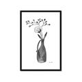 Picture of Solitary Flower _GroupedProduct_Rectangle_Portrait_Framed_Matted_