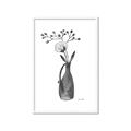 Picture of Solitary Flower _GroupedProduct_Rectangle_Portrait_Framed_Matted_