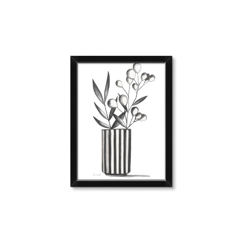 Picture of Striped Vase _GroupedProduct_Rectangle_Portrait_Framed_Matted_