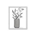 Picture of Striped Vase _GroupedProduct_Rectangle_Portrait_Framed_Matted_