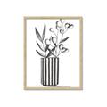 Picture of Striped Vase _GroupedProduct_Rectangle_Portrait_Framed_Matted_