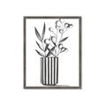 Picture of Striped Vase _GroupedProduct_Rectangle_Portrait_Framed_Matted_