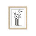 Picture of Striped Vase _GroupedProduct_Rectangle_Portrait_Framed_Matted_
