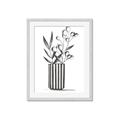 Picture of Striped Vase _GroupedProduct_Rectangle_Portrait_Framed_Matted_