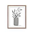 Picture of Striped Vase _GroupedProduct_Rectangle_Portrait_Framed_Matted_