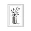 Picture of Striped Vase _GroupedProduct_Rectangle_Portrait_Framed_Matted_
