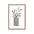 Picture of Striped Vase _GroupedProduct_Rectangle_Portrait_Framed_Matted_