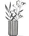 Picture of Striped Vase _GroupedProduct_Rectangle_Portrait_Unframed_Print_Only_