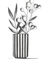 Picture of Striped Vase _GroupedProduct_Rectangle_Portrait_Unframed_Print_Only_
